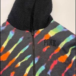 Victoria’s Secret Pink fleece hoodie.